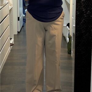 Calvin Klein Classic Fit Beige Trousers